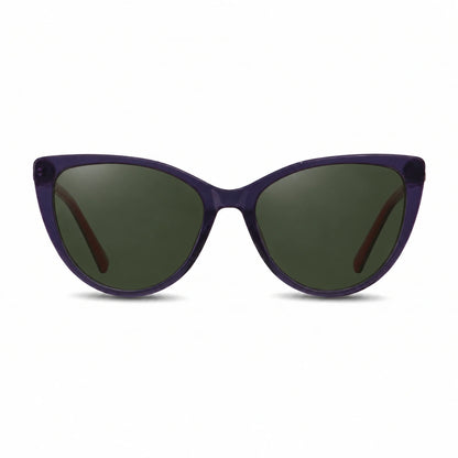 Fiore 1031 cat eye sunglasses, purple bio-acetate frame · ReFramed, photo 5 of 24