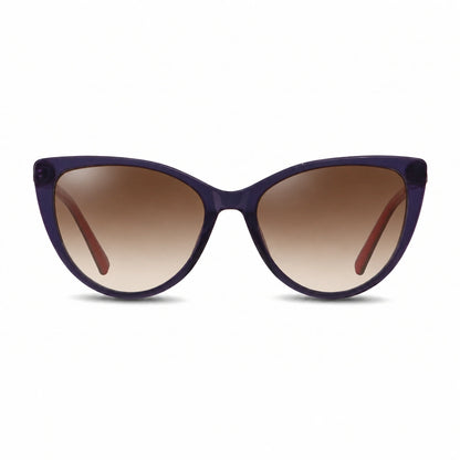 Fiore 1031 cat eye sunglasses, purple bio-acetate frame · ReFramed, photo 15 of 24
