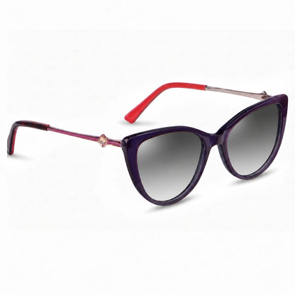 Fiore 1031 cat eye sunglasses, purple bio-acetate frame · ReFramed, photo 14 of 24