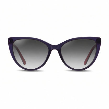 Fiore 1031 cat eye sunglasses, purple bio-acetate frame · ReFramed, photo 13 of 24
