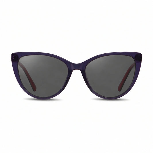 Fiore 1031 cat eye sunglasses, purple bio-acetate frame · ReFramed, photo 1 of 24