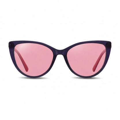 Fiore 1031 cat eye sunglasses, purple bio-acetate frame · ReFramed, photo 9 of 24