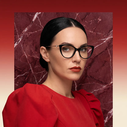 Fiore 1031 cat-eye acetate and metal reading glasses, green frame · ReFramed, photo 54 of 85