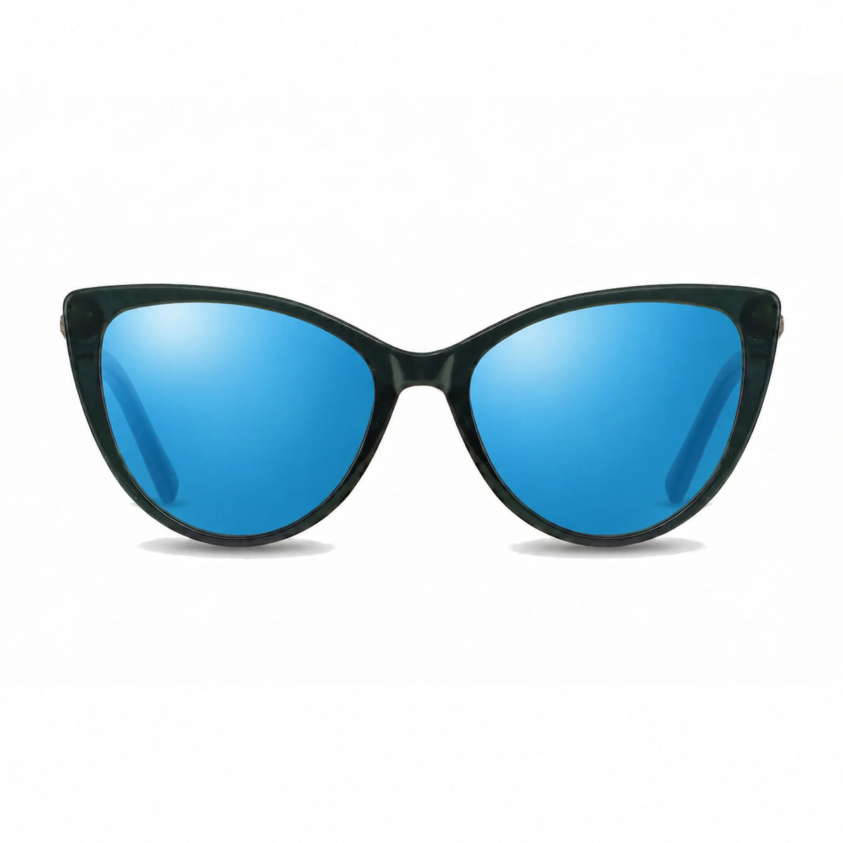 Fiore 1031 cat eye sunglasses, green bio-acetate frame · ReFramed, photo 25 of 36