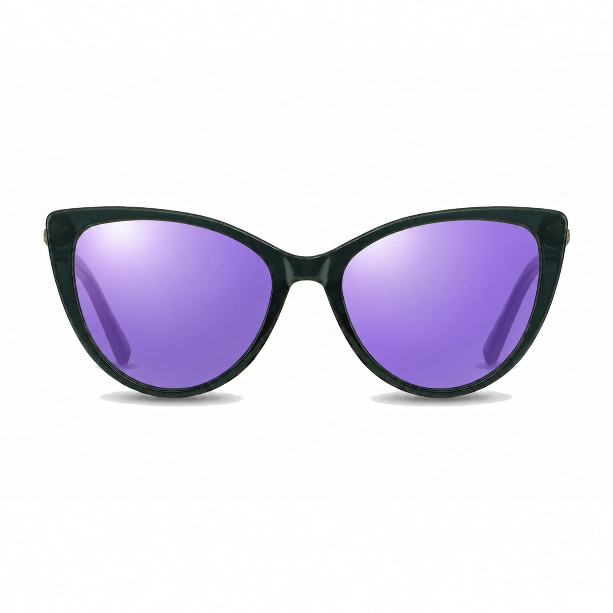 Fiore 1031 cat eye sunglasses, green bio-acetate frame · ReFramed, photo 34 of 36