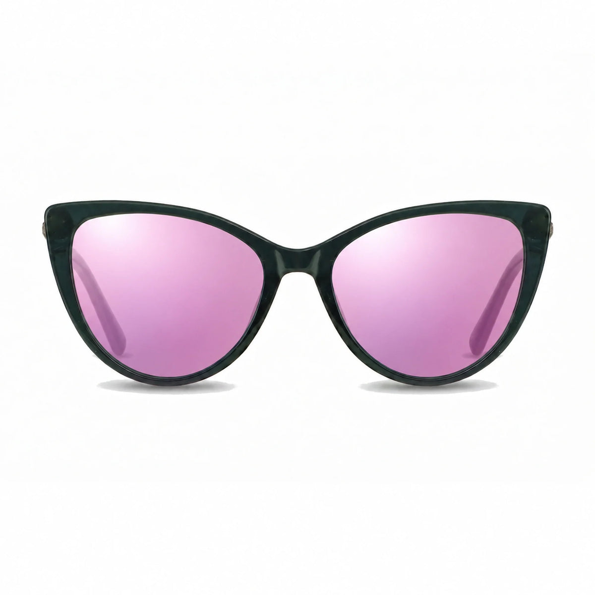 Fiore 1031 cat eye sunglasses, green bio-acetate frame · ReFramed, photo 31 of 36