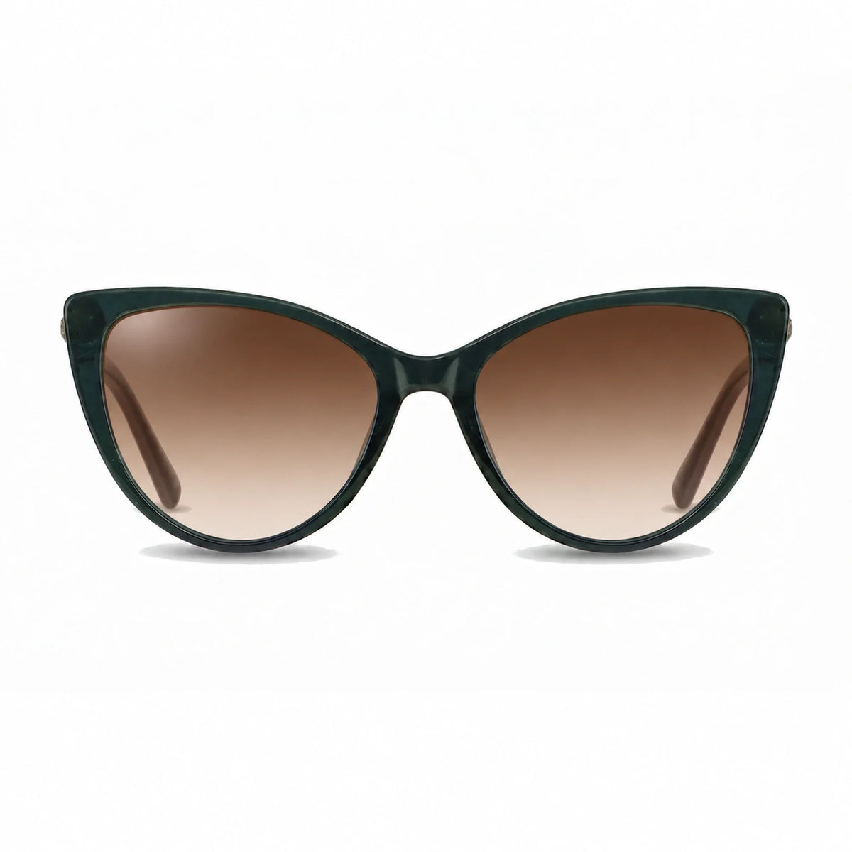 Fiore 1031 cat eye sunglasses, green bio-acetate frame · ReFramed, photo 22 of 36