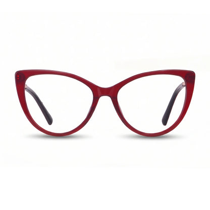 Fiore 1031 eyeglasses in red – front view