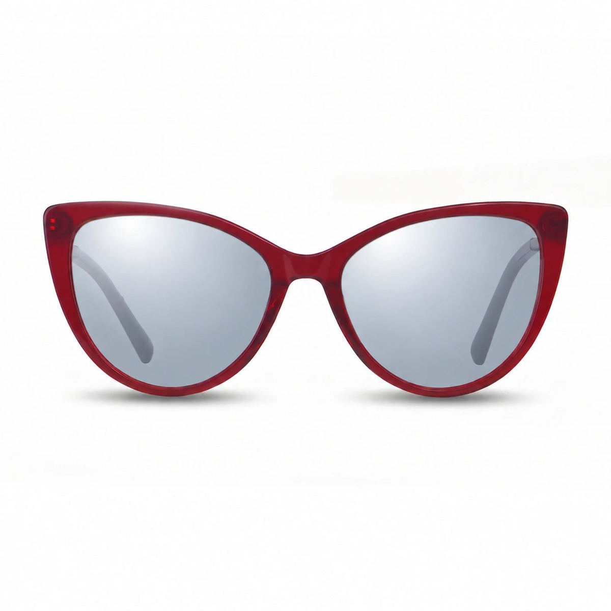Fiore 1031 cat eye sunglasses, red bio-acetate frame · ReFramed, photo 28 of 36 | Polarized UV400