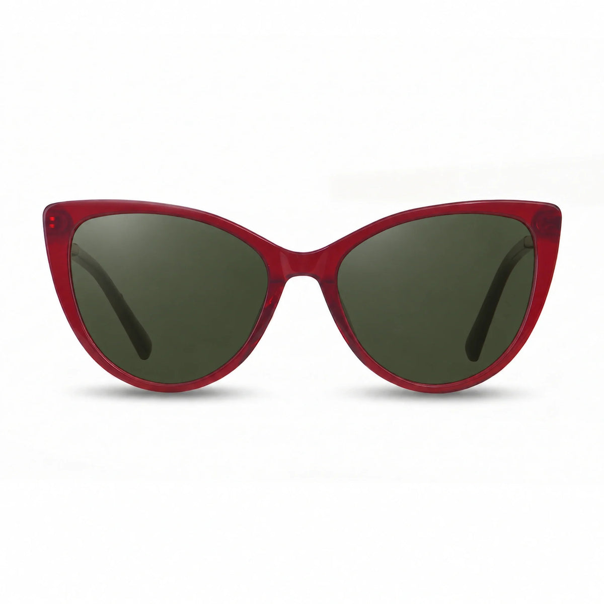 Fiore 1031 cat eye sunglasses, red bio-acetate frame · ReFramed, photo 7 of 36 | Polarized UV400