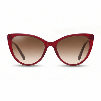 Fiore 1031 cat eye sunglasses, red bio-acetate frame · ReFramed, photo 22 of 36 | Polarized UV400