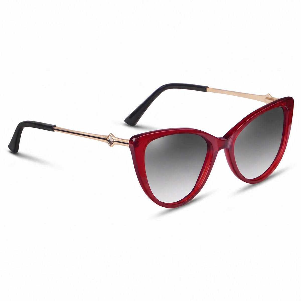 Fiore 1031 cat eye sunglasses, red bio-acetate frame · ReFramed, photo 20 of 36 | Polarized UV400