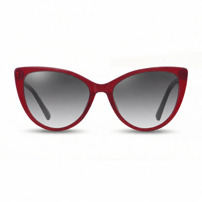 Fiore 1031 cat eye sunglasses, red bio-acetate frame · ReFramed, photo 19 of 36 | Polarized UV400