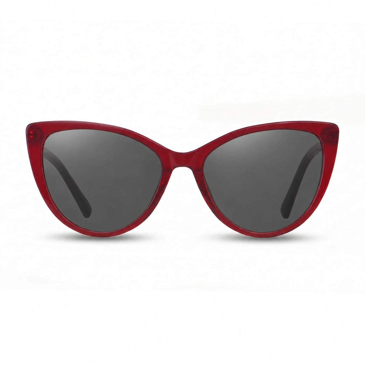 Fiore 1031 cat eye sunglasses, red bio-acetate frame · ReFramed, photo 1 of 36 | Polarized UV400