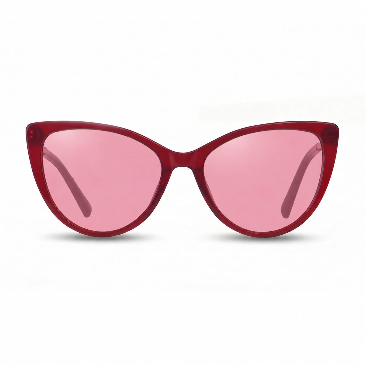 Fiore 1031 cat eye sunglasses, red bio-acetate frame · ReFramed, photo 13 of 36 | Polarized UV400