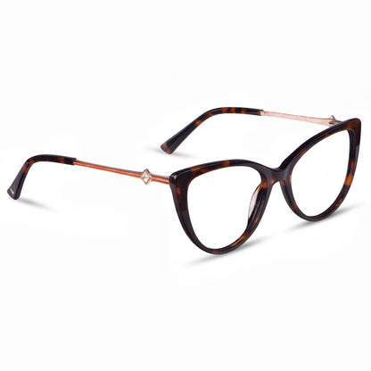 Fiore 1031 eyeglasses in tortoiseshell – three-quarter view