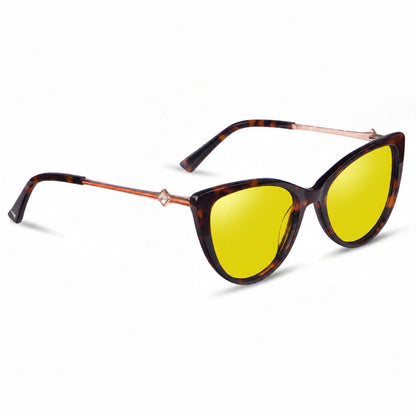 Fiore 1031 cat eye sunglasses, tortoise bio-acetate frame · ReFramed, photo 11 of 36