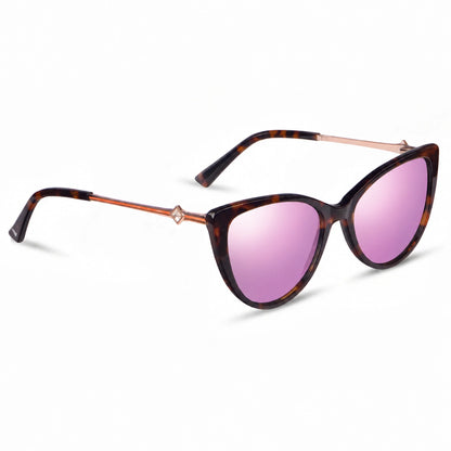 Fiore 1031 cat eye sunglasses, tortoise bio-acetate frame · ReFramed, photo 32 of 36