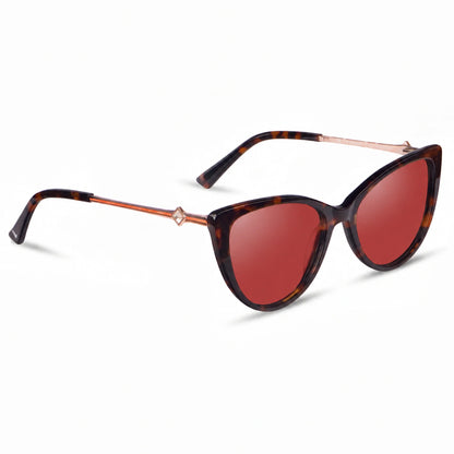Fiore 1031 cat eye sunglasses, tortoise bio-acetate frame · ReFramed, photo 17 of 36