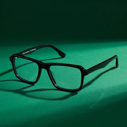 Fiore 1038 rectangular acetate reading glasses, black frame · ReFramed, photo 5 of 92