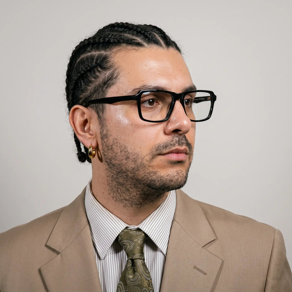 Fiore 1038 rectangular acetate reading glasses, black frame · ReFramed, photo 17 of 92