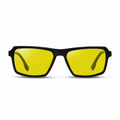 Fiore 1038 rectangle sunglasses, black bio-acetate frame · ReFramed, photo 10 of 36