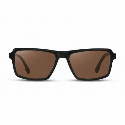 Fiore 1038 rectangle sunglasses, black bio-acetate frame · ReFramed, photo 4 of 36