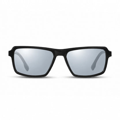 Fiore 1038 rectangle sunglasses, black bio-acetate frame · ReFramed, photo 28 of 36