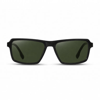 Fiore 1038 rectangle sunglasses, black bio-acetate frame · ReFramed, photo 7 of 36