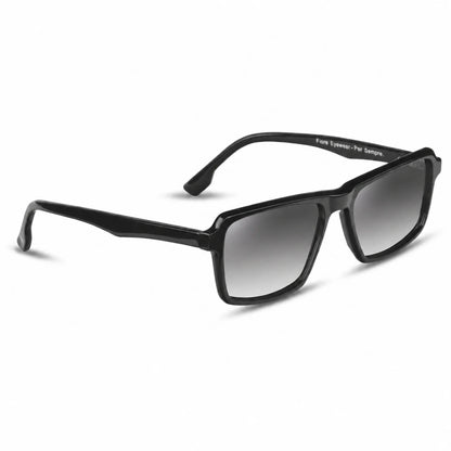 Fiore 1038 rectangle sunglasses, black bio-acetate frame · ReFramed, photo 20 of 36