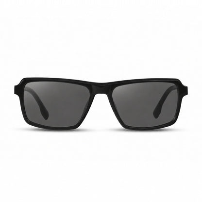 Fiore 1038 rectangle sunglasses, black bio-acetate frame · ReFramed, photo 1 of 36
