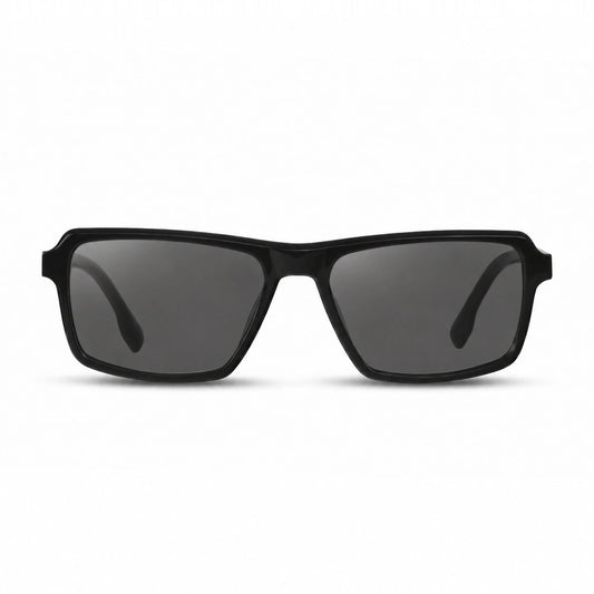 Fiore 1038 rectangle sunglasses, black bio-acetate frame · ReFramed, photo 1 of 36