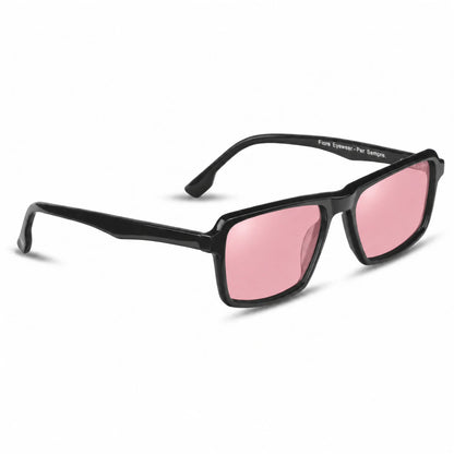 Fiore 1038 rectangle sunglasses, black bio-acetate frame · ReFramed, photo 14 of 36