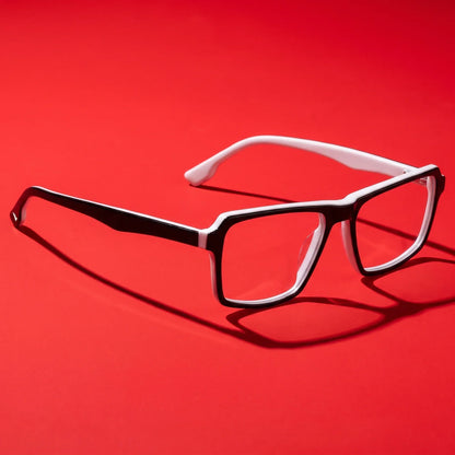 Fiore 1038 rectangular acetate reading glasses, black white frame · ReFramed, photo 23 of 92