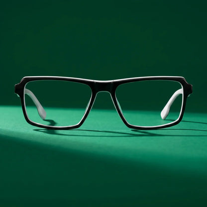 Fiore 1038 rectangular acetate reading glasses, black white frame · ReFramed, photo 24 of 92