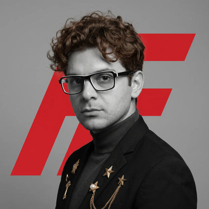 Fiore 1038 rectangular acetate reading glasses, black white frame · ReFramed, photo 34 of 92