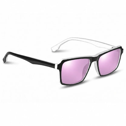 Fiore 1038 rectangle sunglasses, white bio-acetate frame · ReFramed, photo 32 of 36