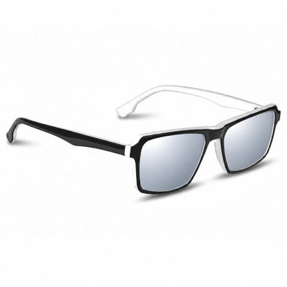 Fiore 1038 rectangle sunglasses, white bio-acetate frame · ReFramed, photo 29 of 36