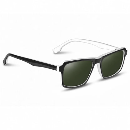 Fiore 1038 rectangle sunglasses, white bio-acetate frame · ReFramed, photo 8 of 36
