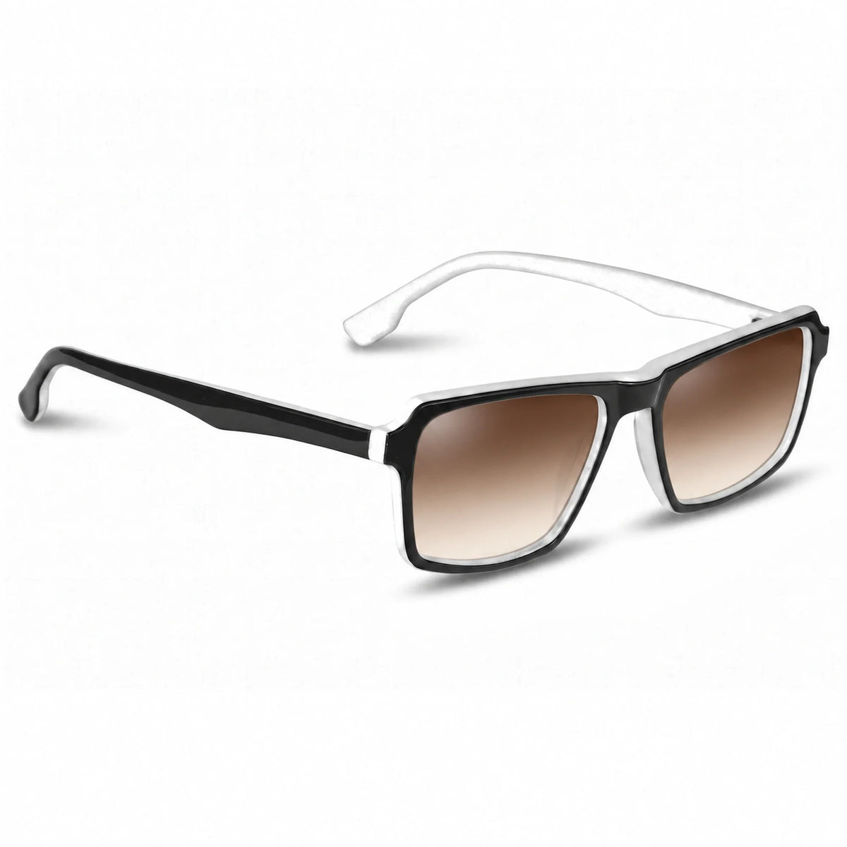 Fiore 1038 rectangle sunglasses, white bio-acetate frame · ReFramed, photo 23 of 36