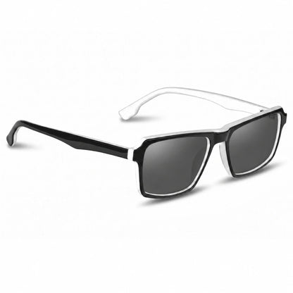 Fiore 1038 rectangle sunglasses, white bio-acetate frame · ReFramed, photo 2 of 36