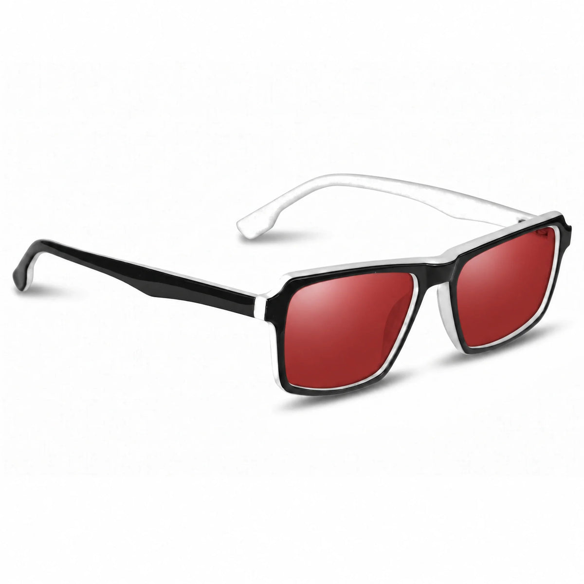 Fiore 1038 rectangle sunglasses, white bio-acetate frame · ReFramed, photo 17 of 36