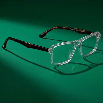 Fiore 1038 rectangular acetate reading glasses, transparent frame · ReFramed, photo 44 of 92