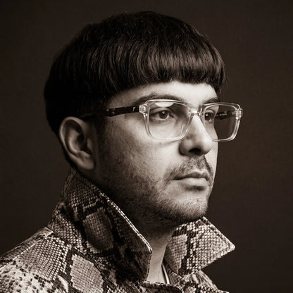 Fiore 1038 rectangular acetate reading glasses, transparent frame · ReFramed, photo 58 of 92