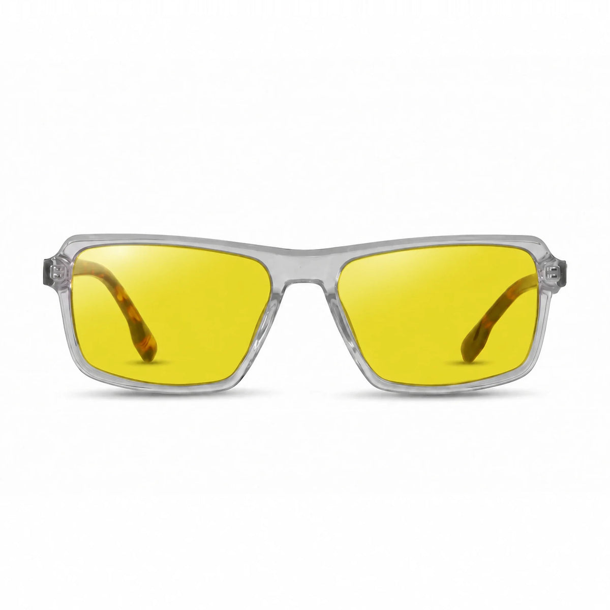 Fiore 1038 rectangle sunglasses, clear bio-acetate frame · ReFramed, photo 10 of 36