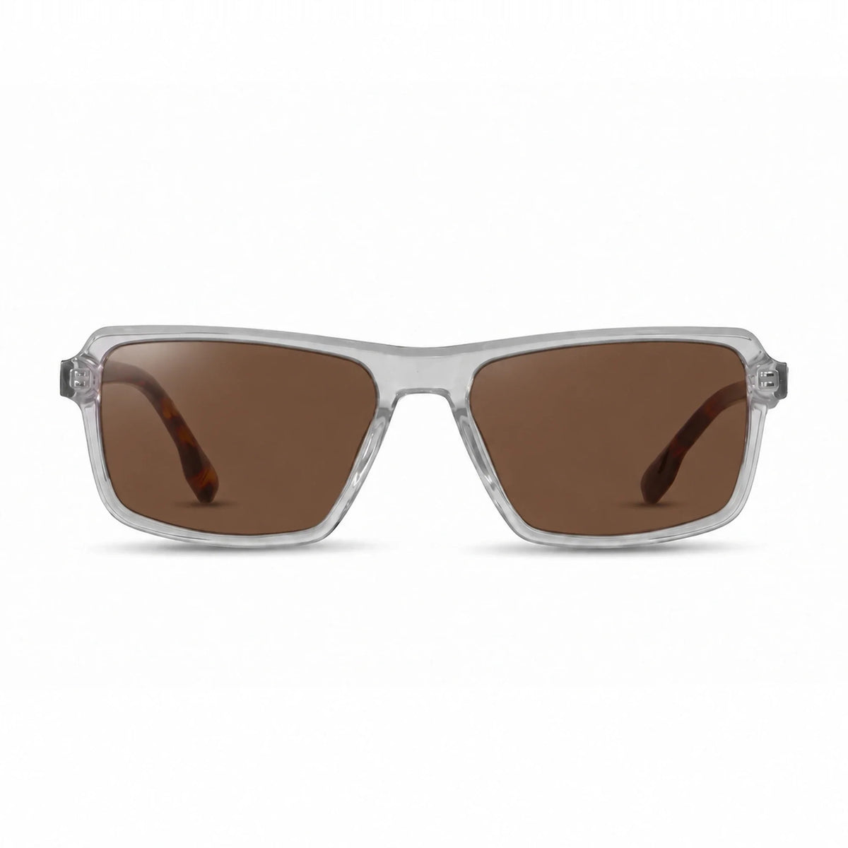 Fiore 1038 rectangle sunglasses, clear bio-acetate frame · ReFramed, photo 4 of 36