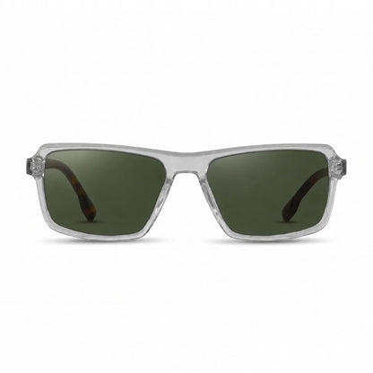 Fiore 1038 rectangle sunglasses, clear bio-acetate frame · ReFramed, photo 7 of 36