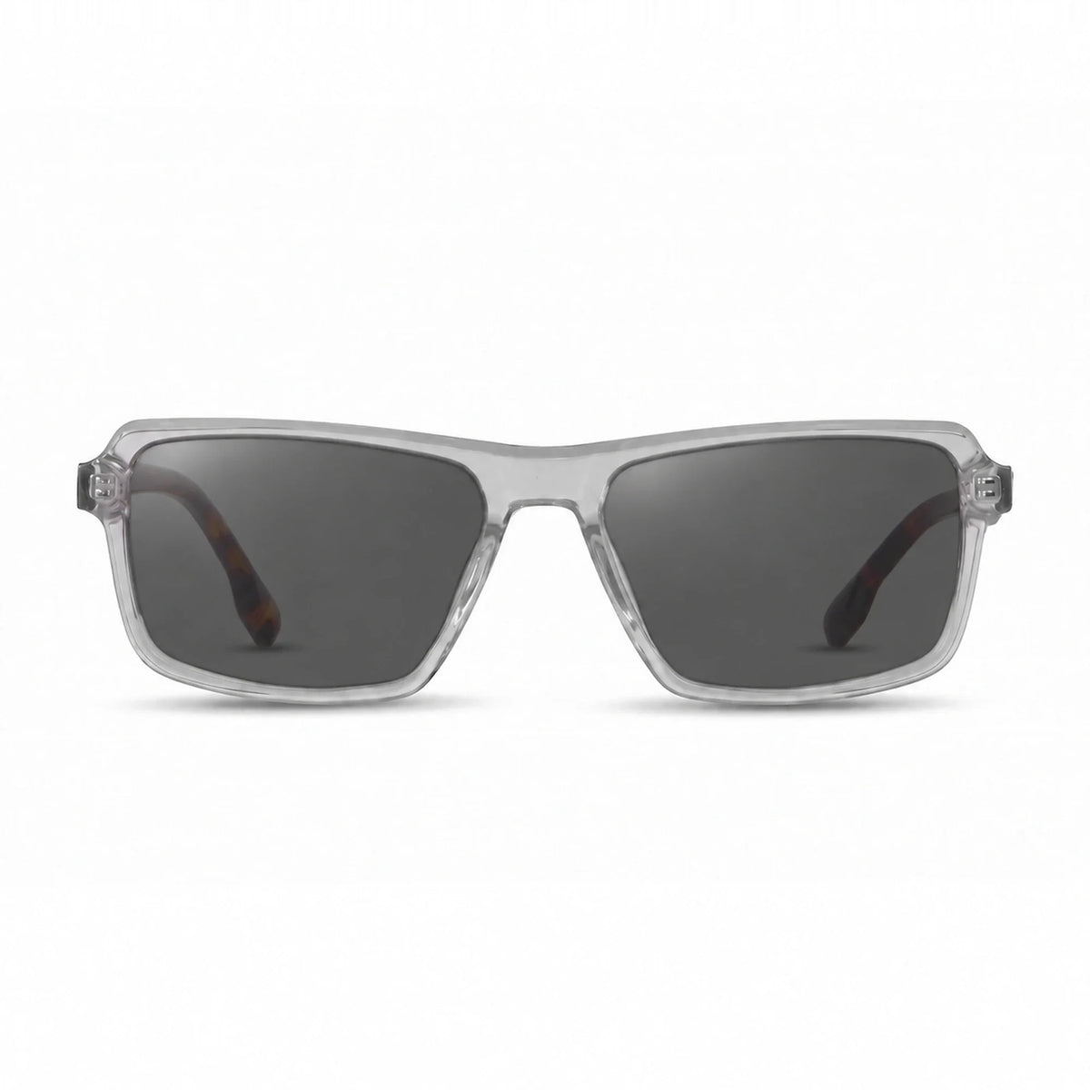 Fiore 1038 rectangle sunglasses, clear bio-acetate frame · ReFramed, photo 1 of 36