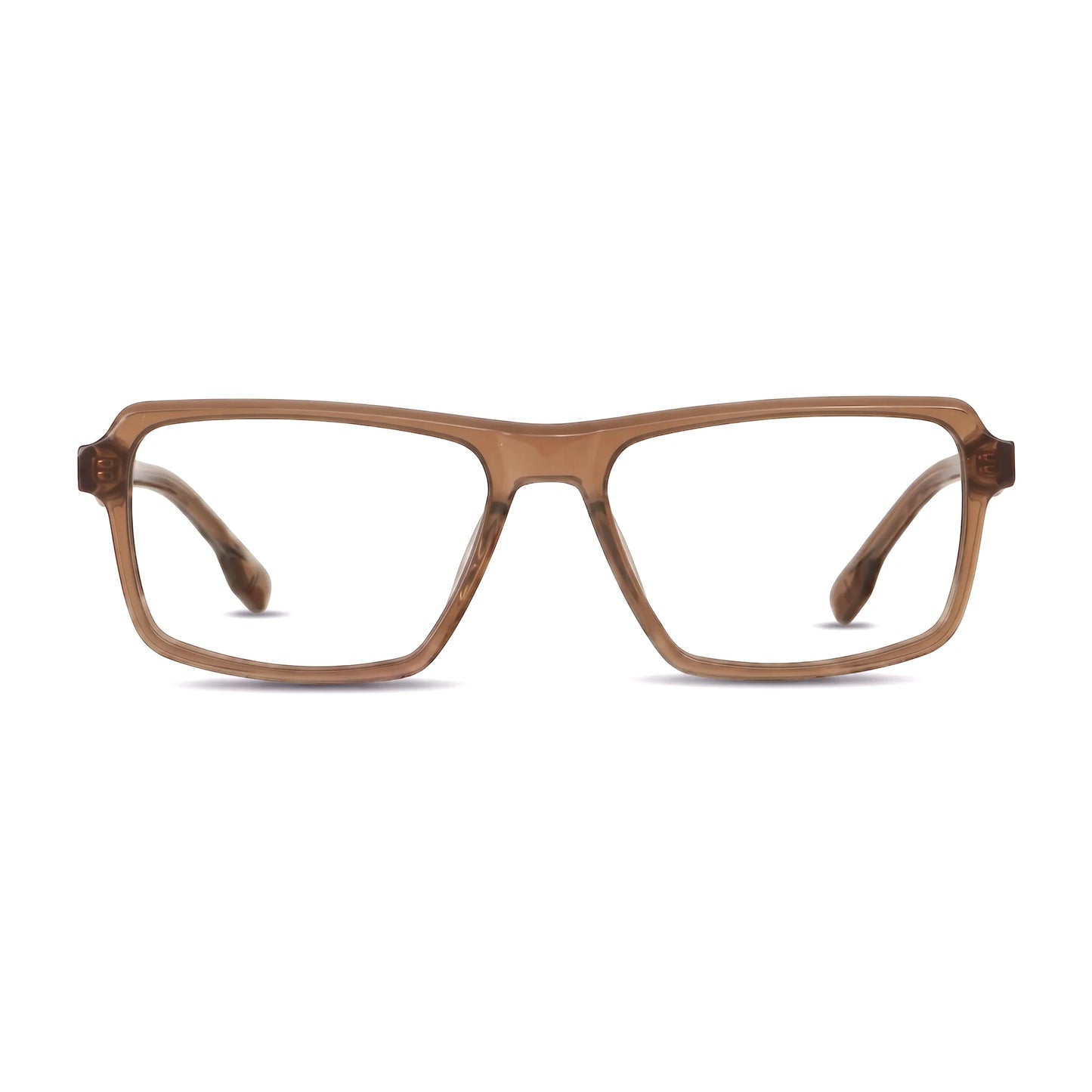 Fiore 1038 eyeglasses in brown – front view