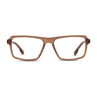 Fiore 1038 eyeglasses in brown – front view
